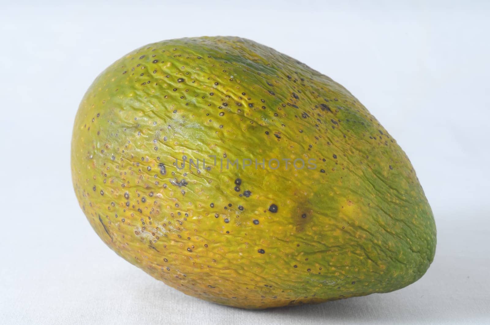 Very Ripe Healthy mango on a White Background