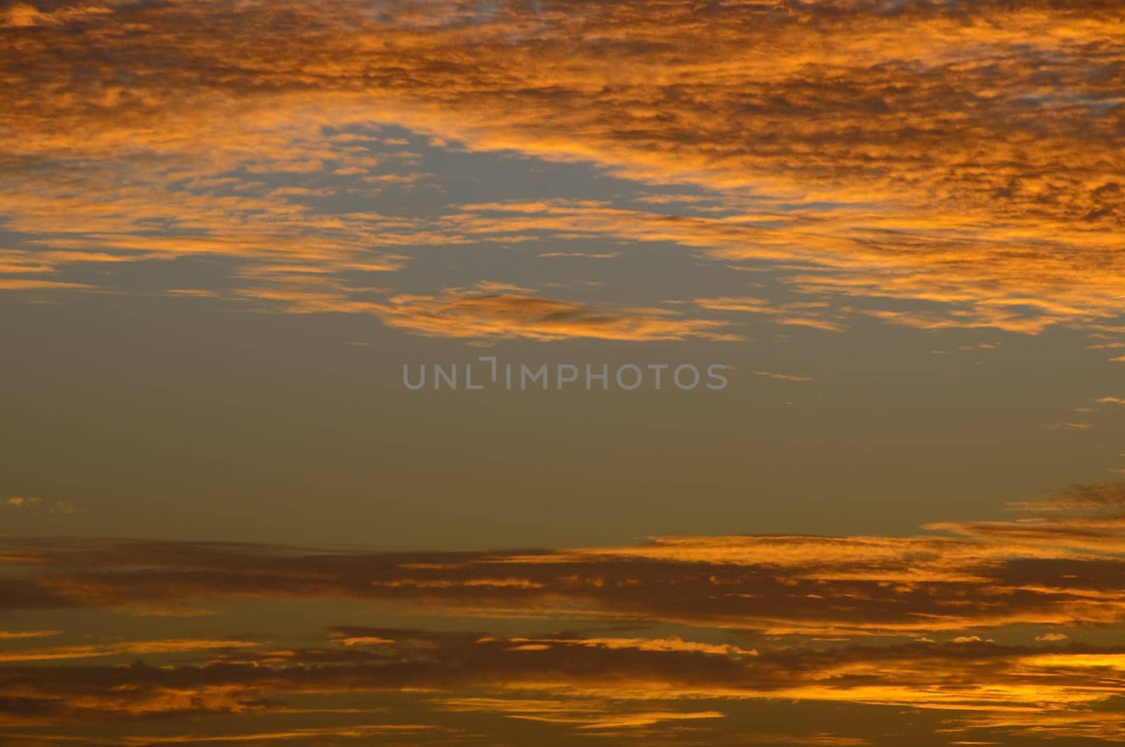 Clouds over the Atlantic Ocean in Tenereife Canary Islands Spain
