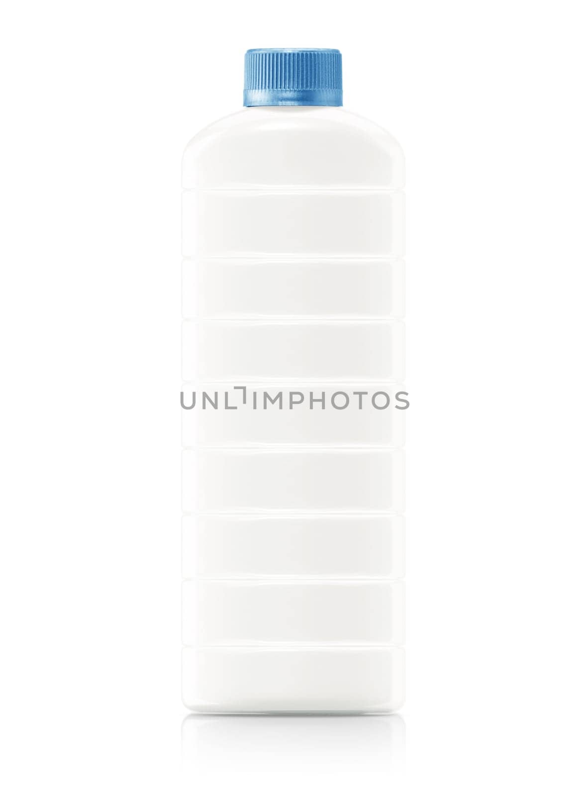 empty water Bottle isolated on white background . (with clipping work path)