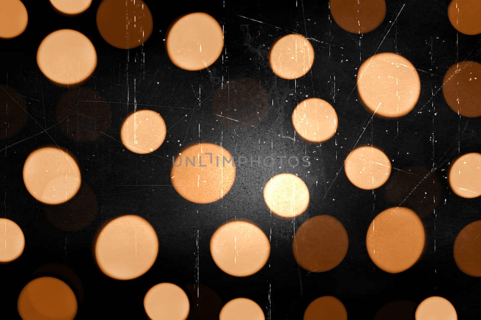 An abstract image of christmas lights blurred