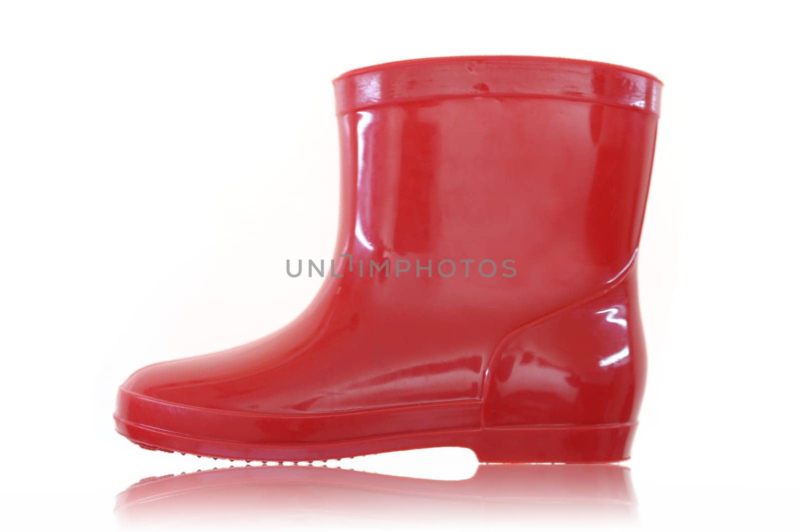 Gum Boots isolated against a white background