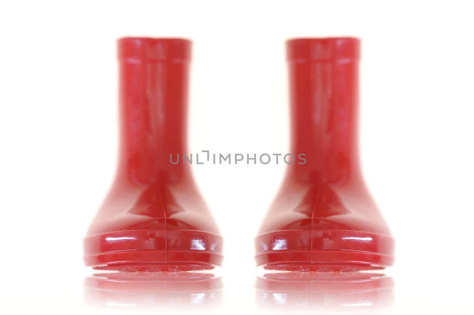Gum Boots isolated against a white background