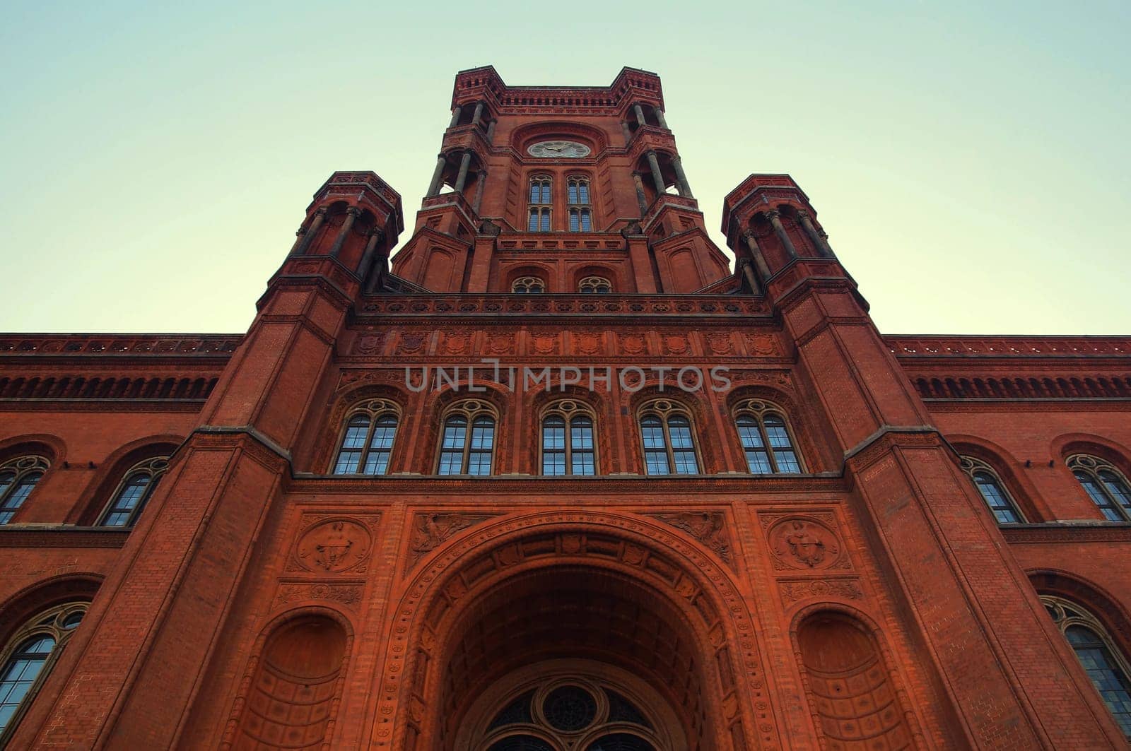 Rotes Rathaus Deutschland Berlin / Red Townhall Germany Berlin