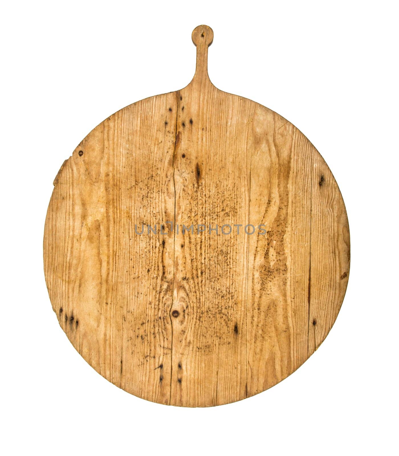 Old rustic wooden kitchen board