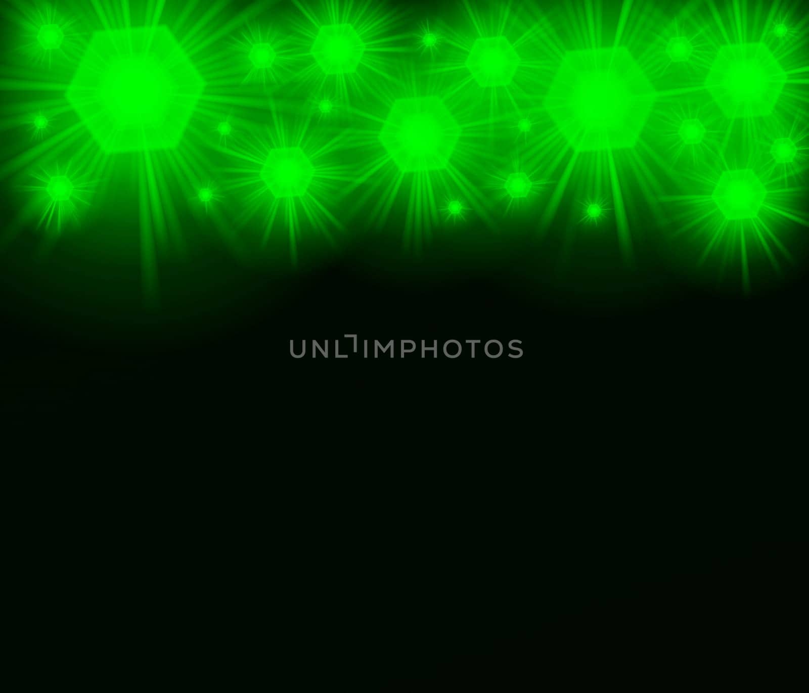colored background with colored lights and reflex