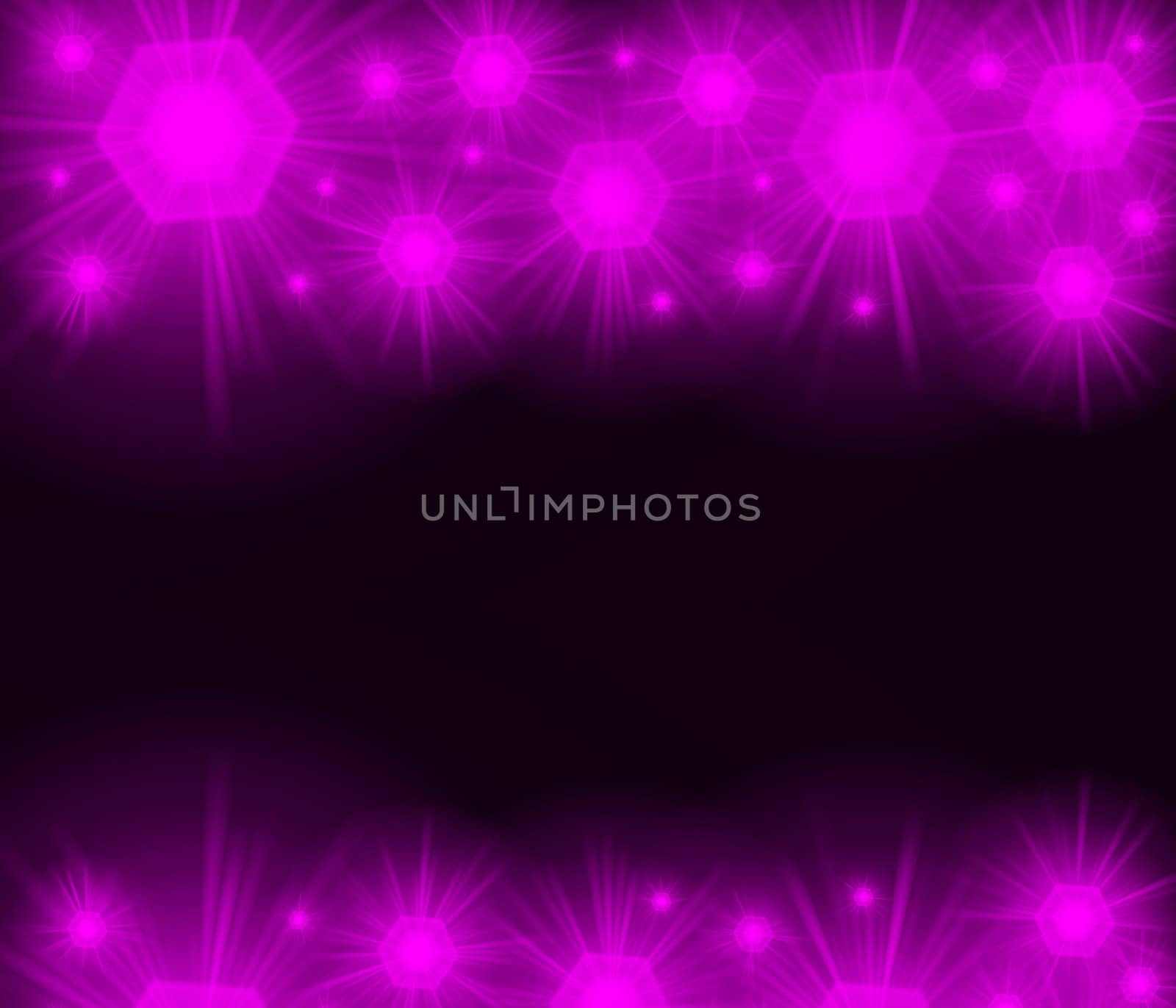 colored background with colored lights and reflex