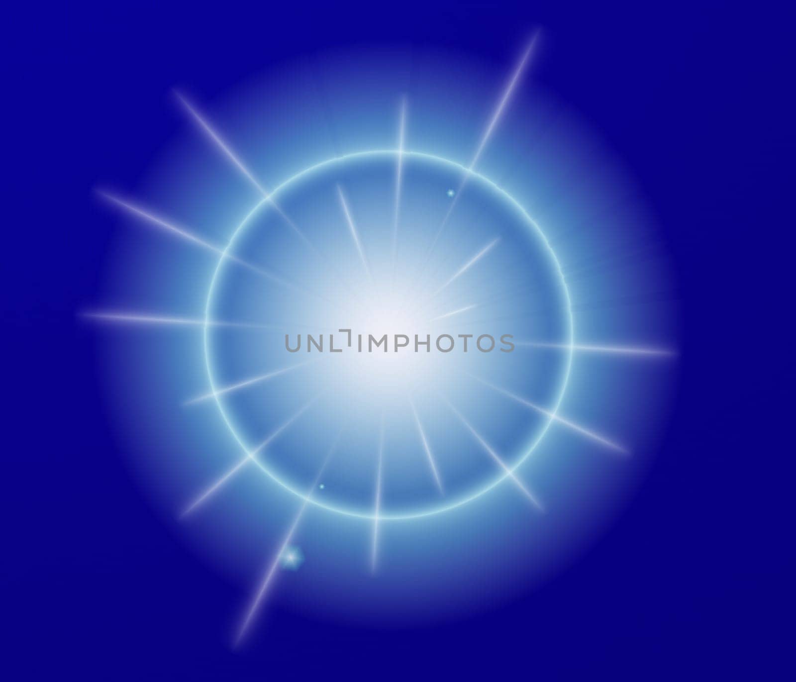 colored background with colored lights and reflex