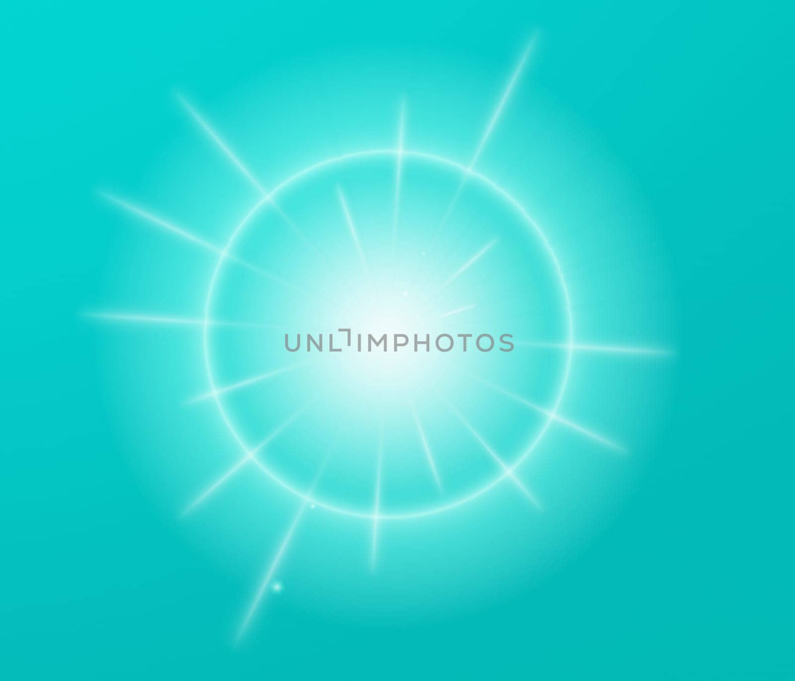 colored background with colored lights and reflex