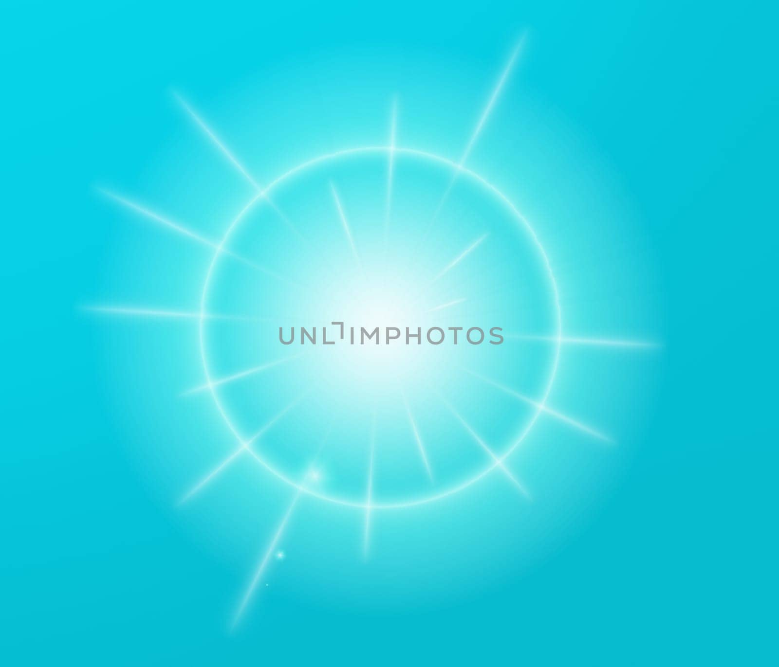 colored background with colored lights and reflex