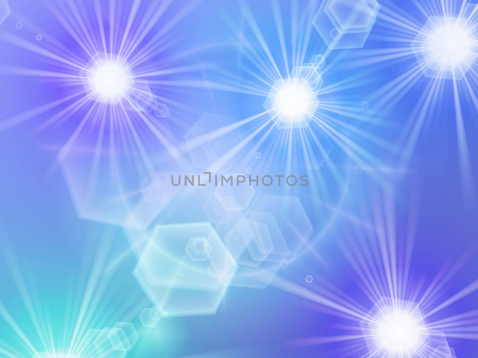 colored background with colored lights and reflex