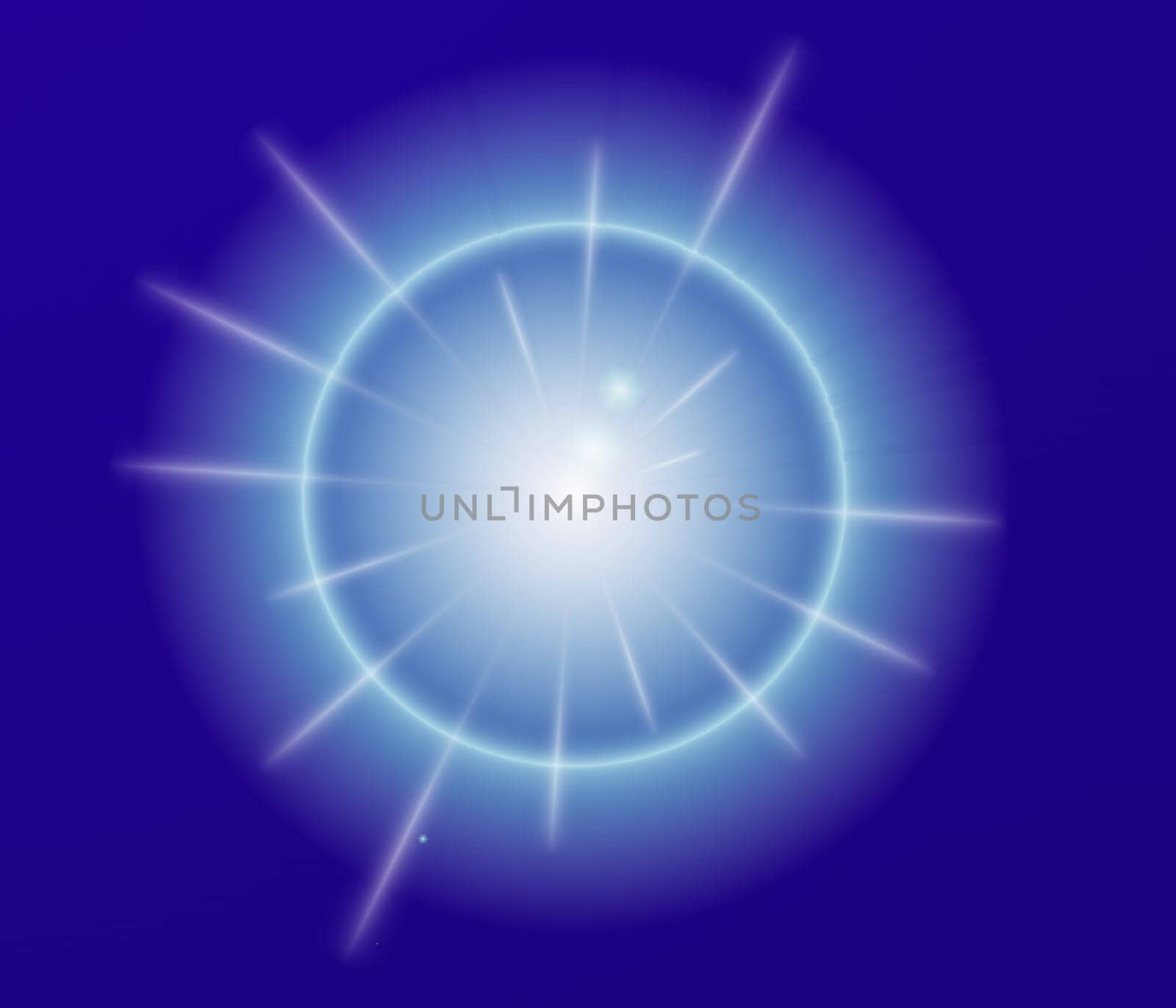 colored background with colored lights and reflex