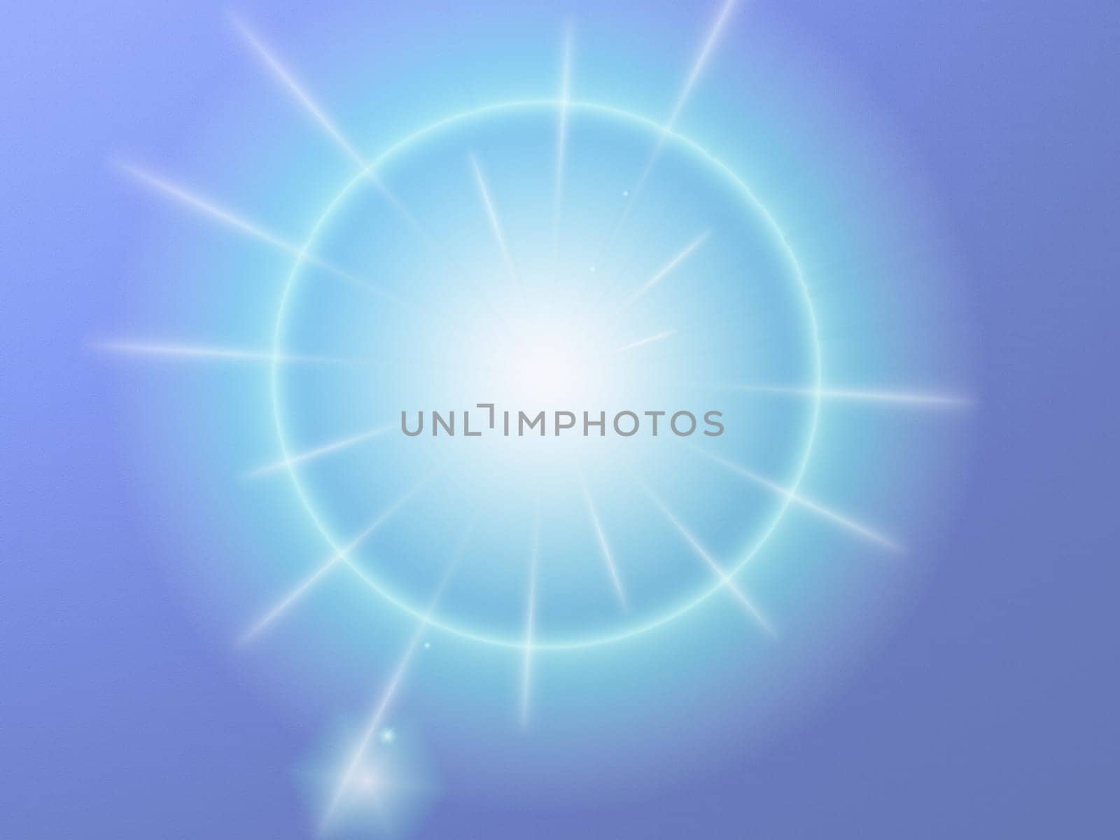colored background with colored lights and reflex