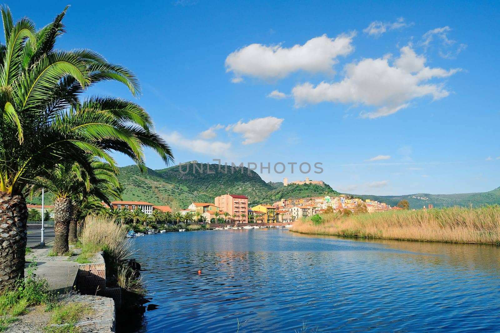Bosa - Sardinia - Italy is located on the estuary of the river Temo, the only country in Sardinia built on the estuary of a river navigable by small boats for about 5/6 km