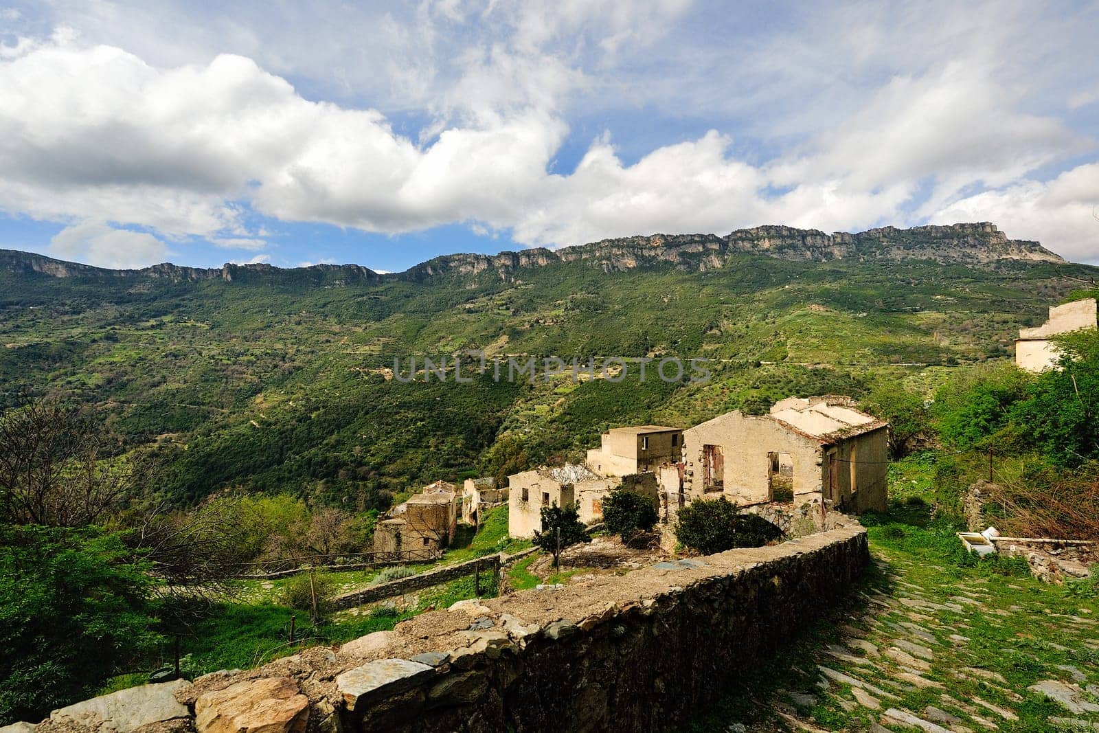 Old Gairo was partially destroyed by a flood in 1951, and in 1963 it was completely abandoned, the new houses were rebuilt a little higher than the half-destroyed village. It 's the most famous ghost town of Sardinia, surely one of the most beautiful and picturesque corners of Ogliastra and the whole island.