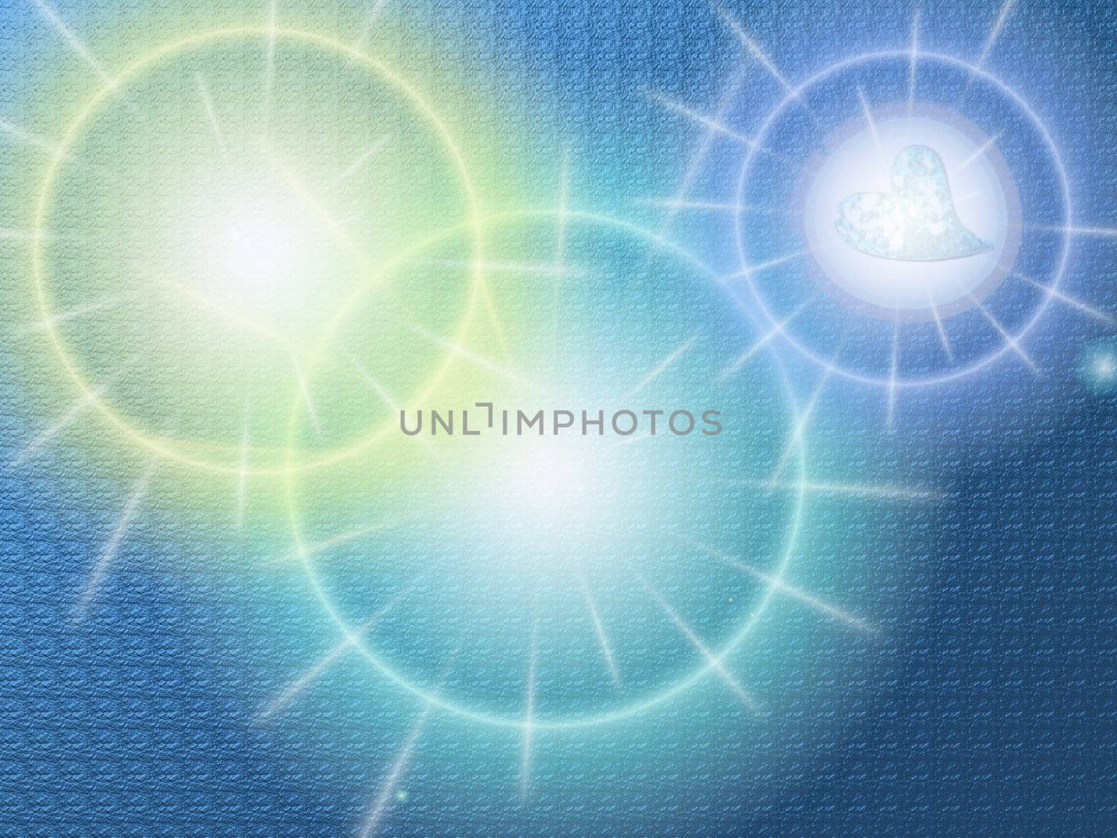 colored background with colored lights and reflex