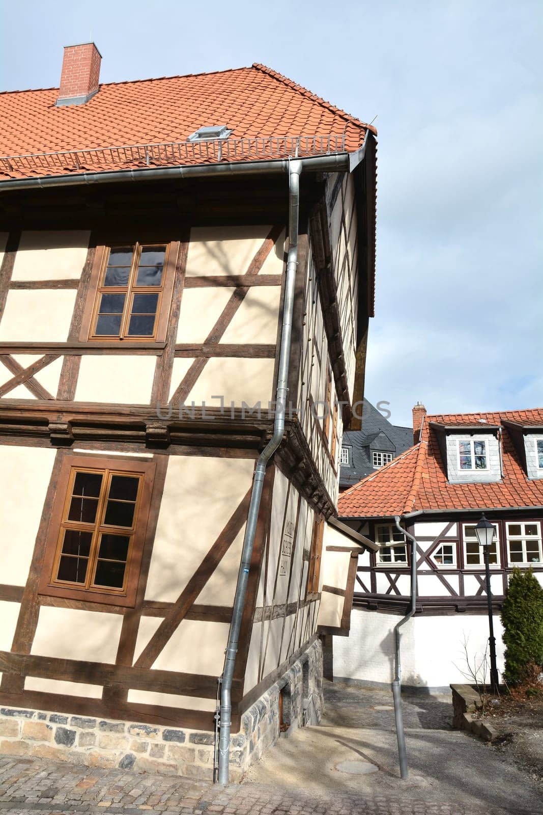 leaning house