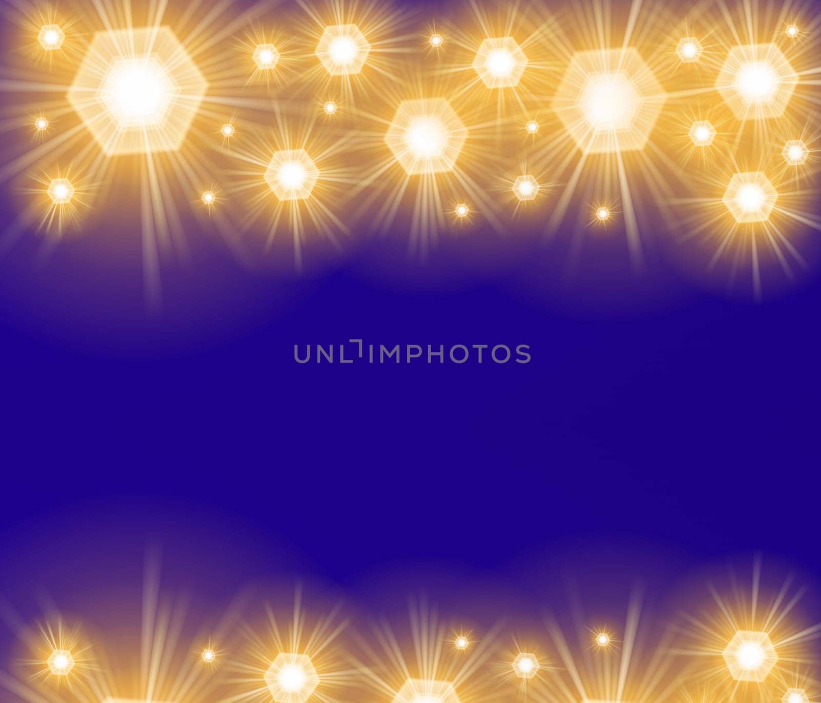 colored background with colored lights and reflex