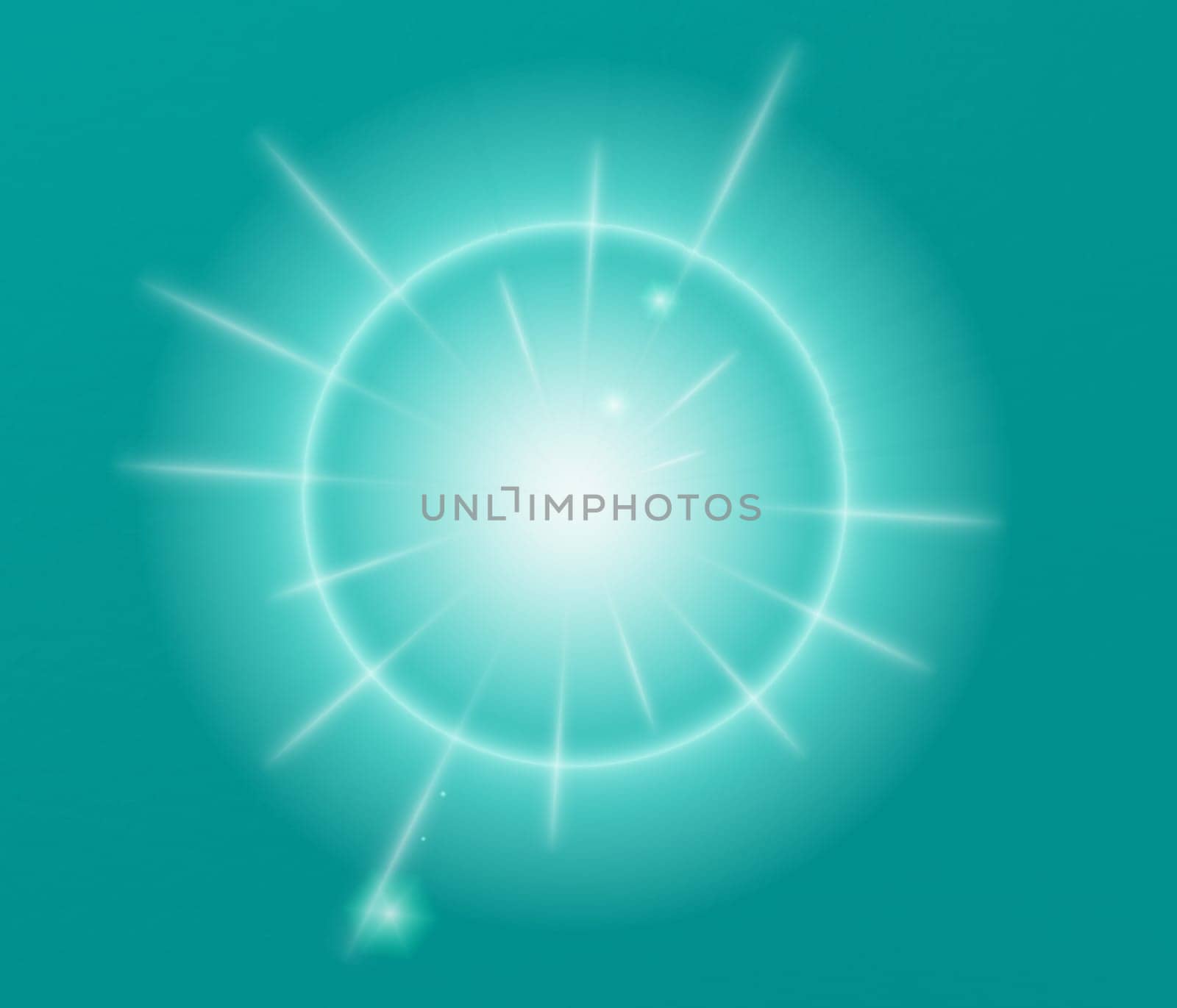 colored background with colored lights and reflex