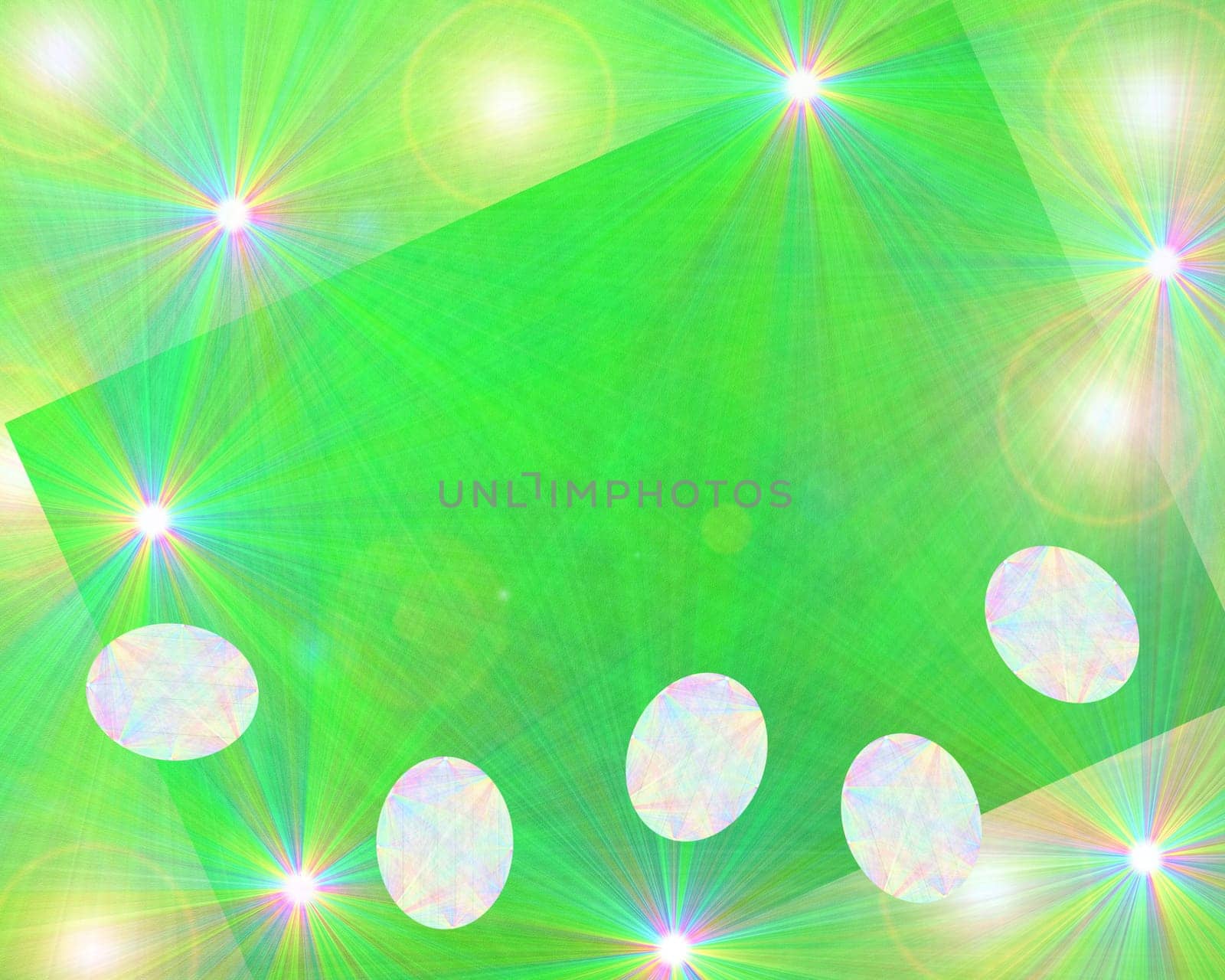 colored background with colored lights and reflex