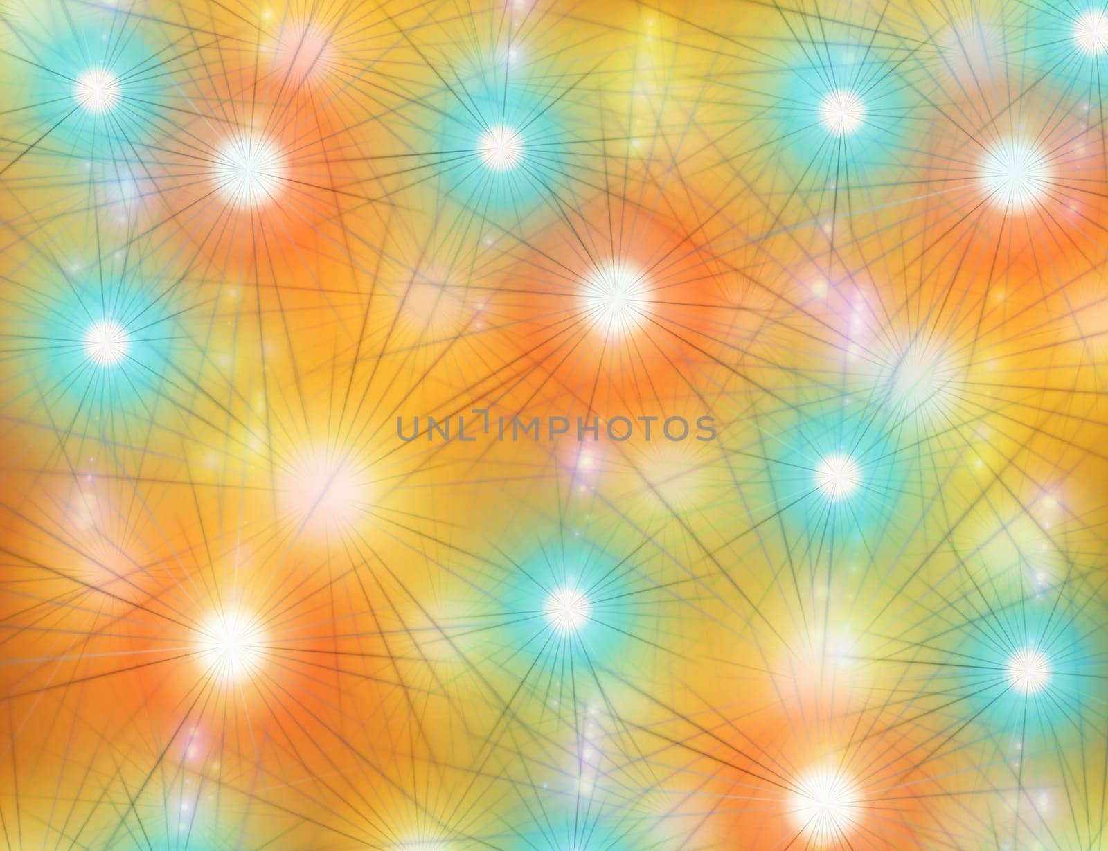 colored background with colored lights and reflex