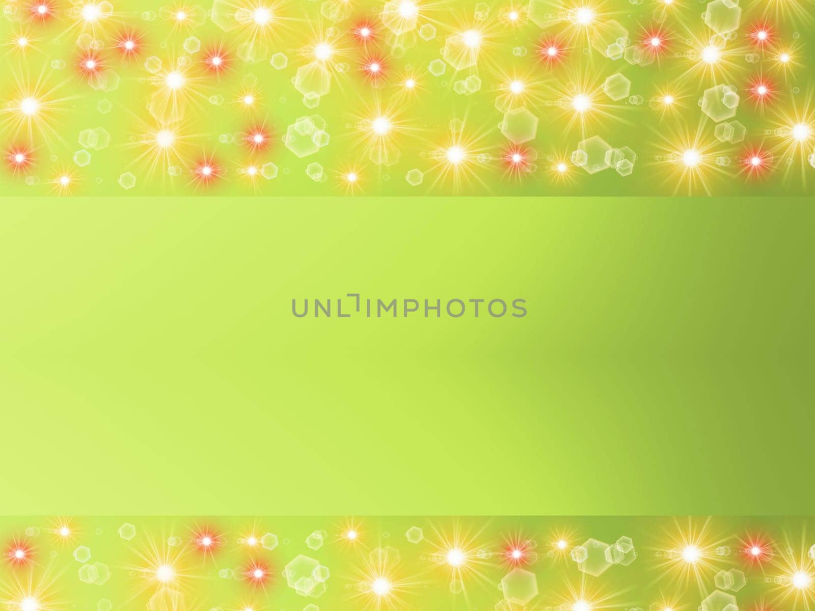 colored background with colored lights and reflex