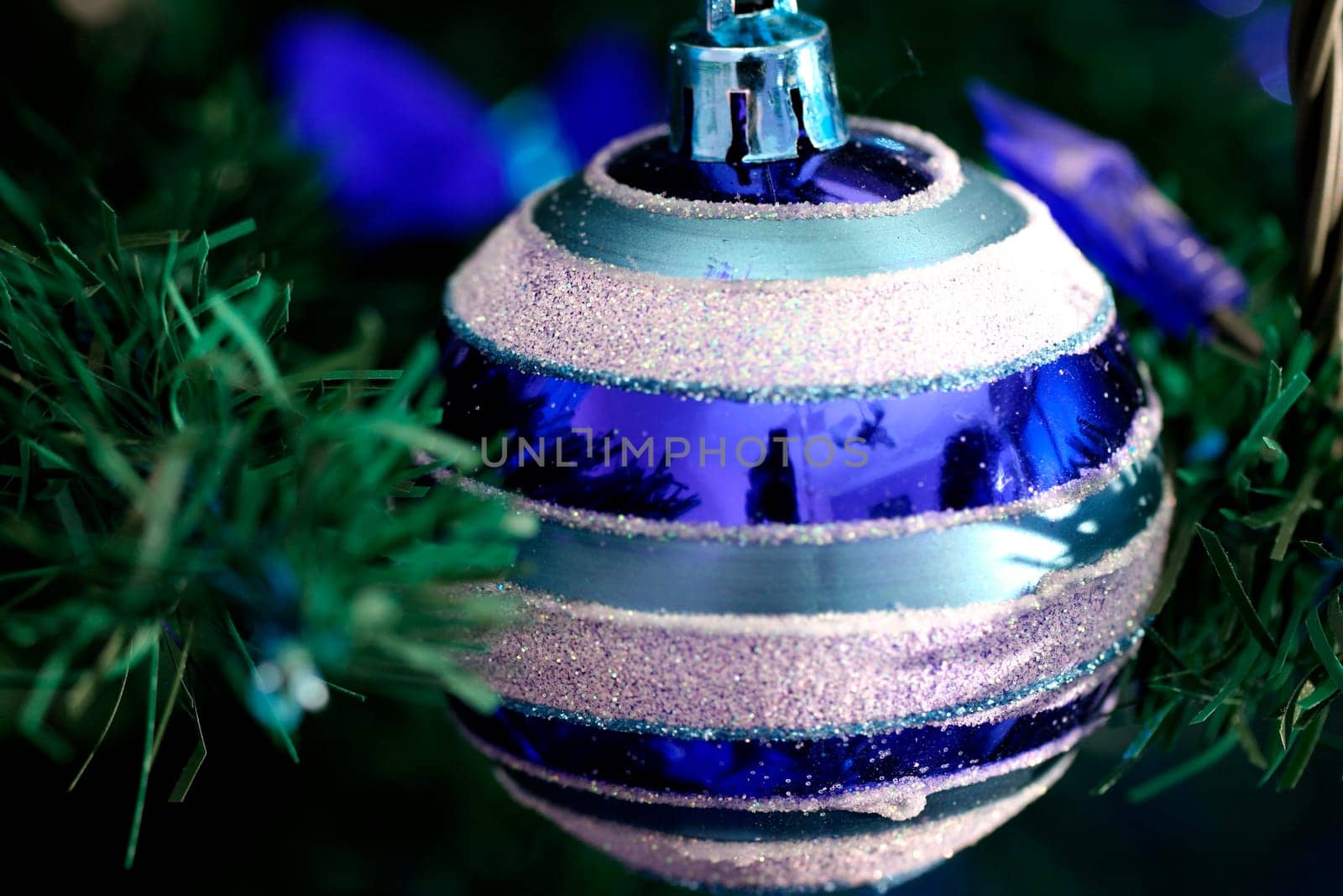 Christmas ornaments on tree. More from this series on my portfolio. Check out !