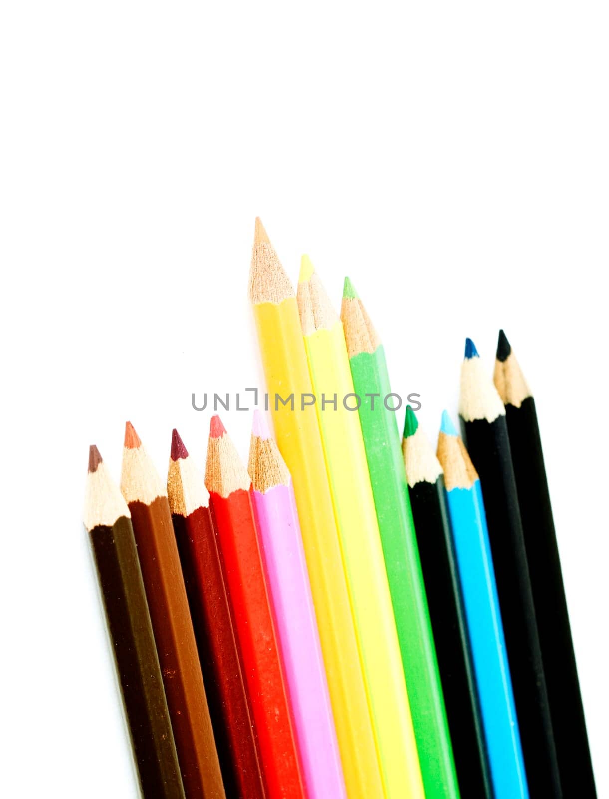 Close-up pencil. Very good details and colors.