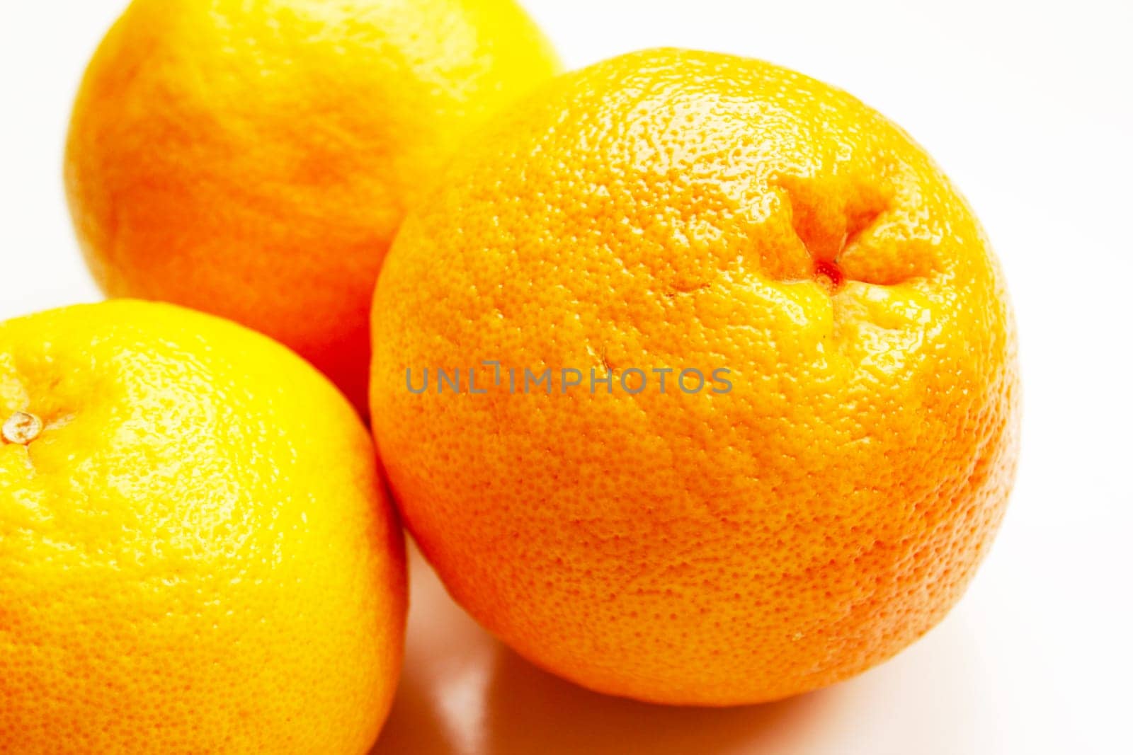Fresh composition of yellow and red grapefruits.