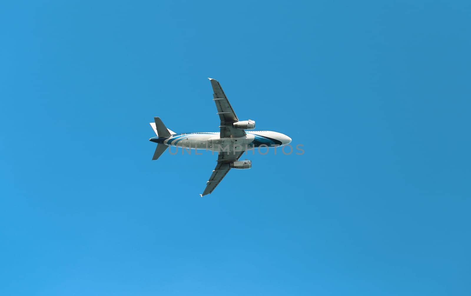 plane in the sky
