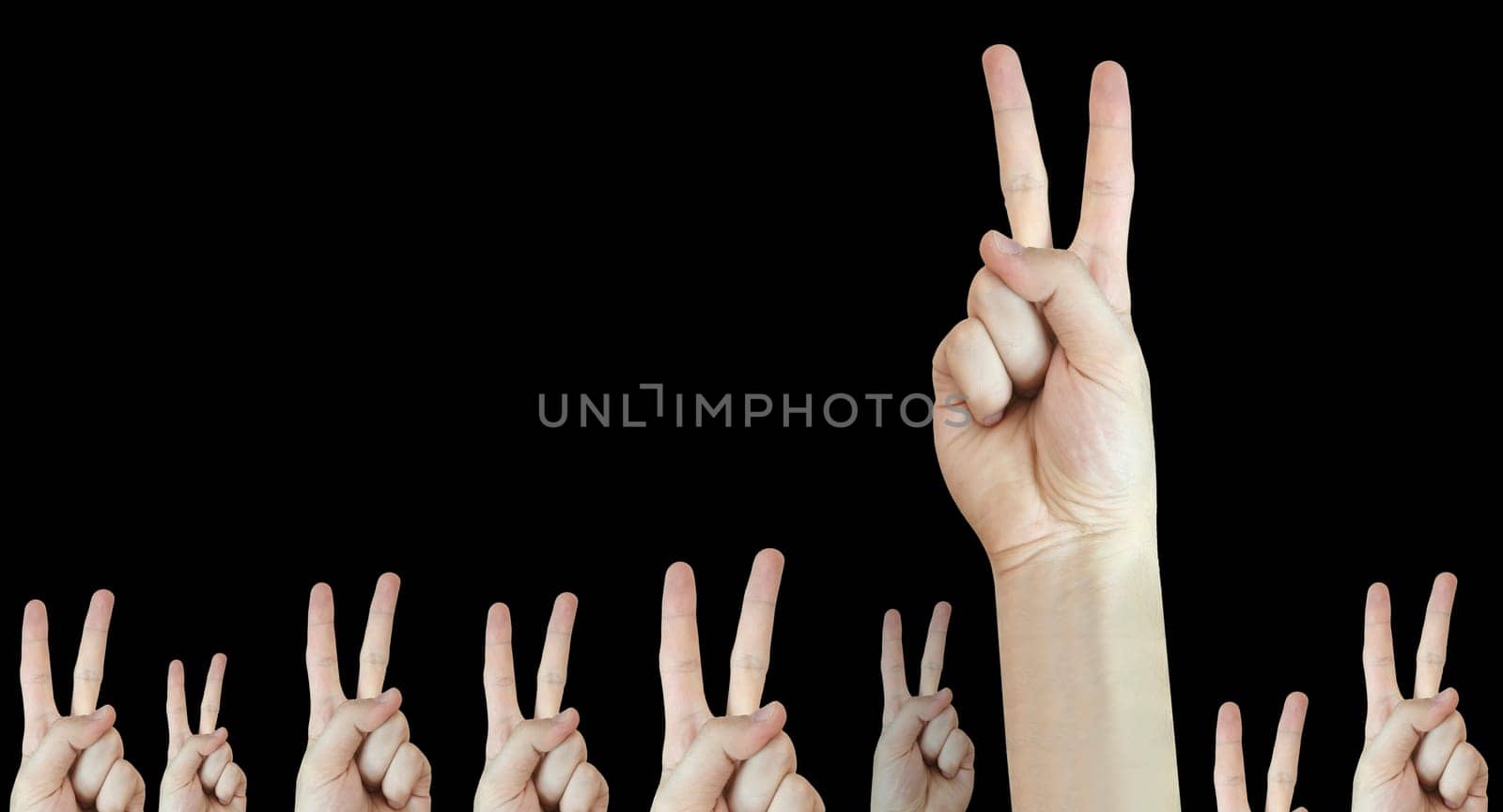 Hand sign. Answer concept. Good quality.