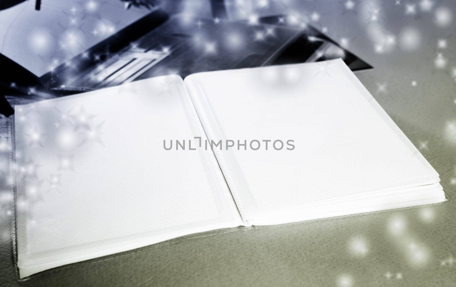 Photo Album with copy space. Great details!