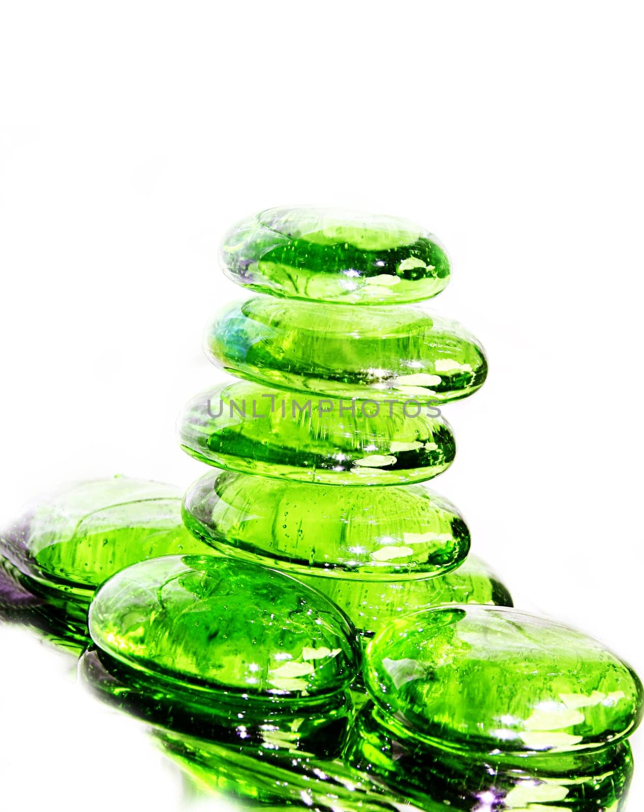 Tower by Green Pills - macro & isolated on white