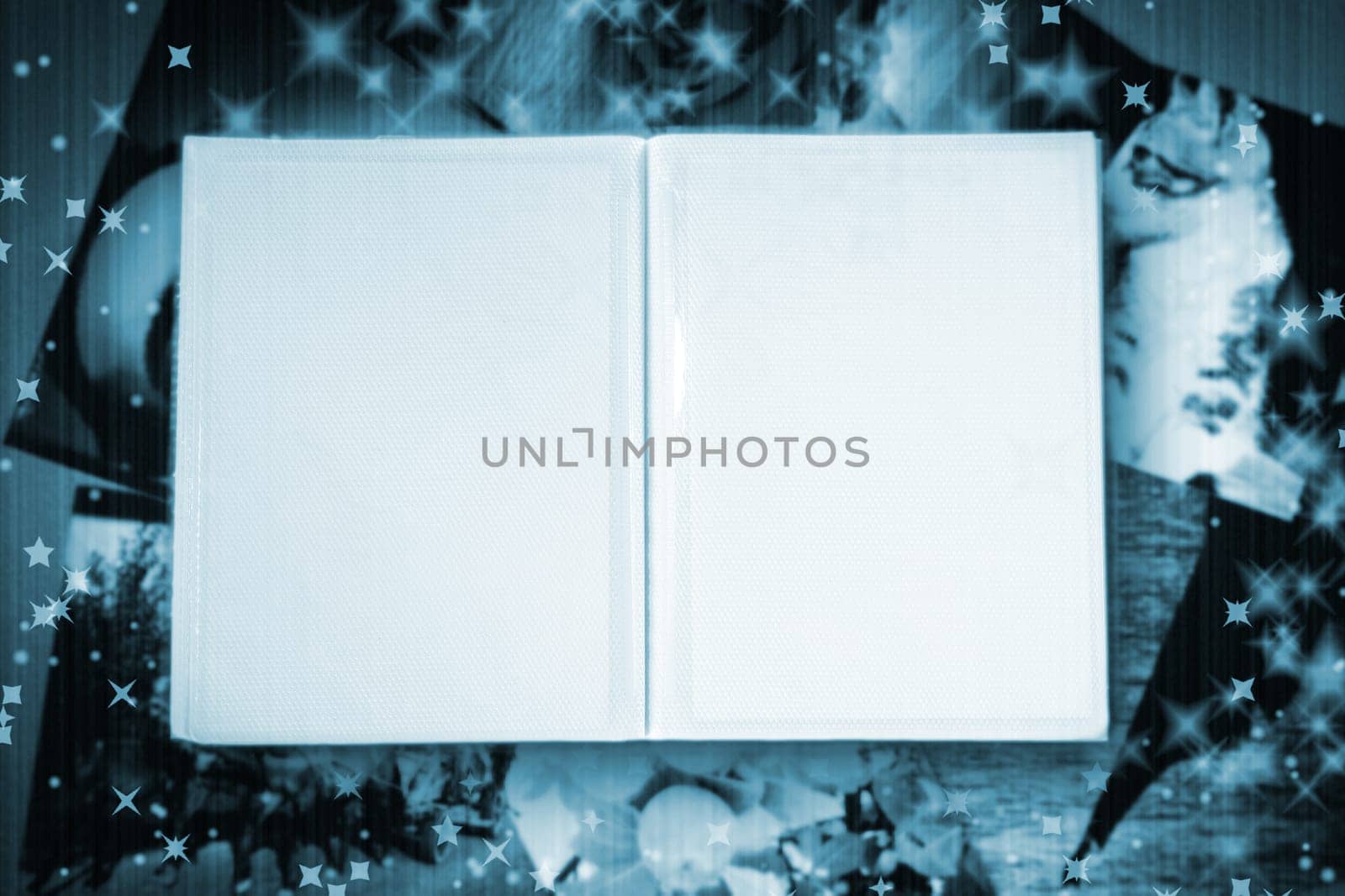 Photo Album with copy space. Great details!