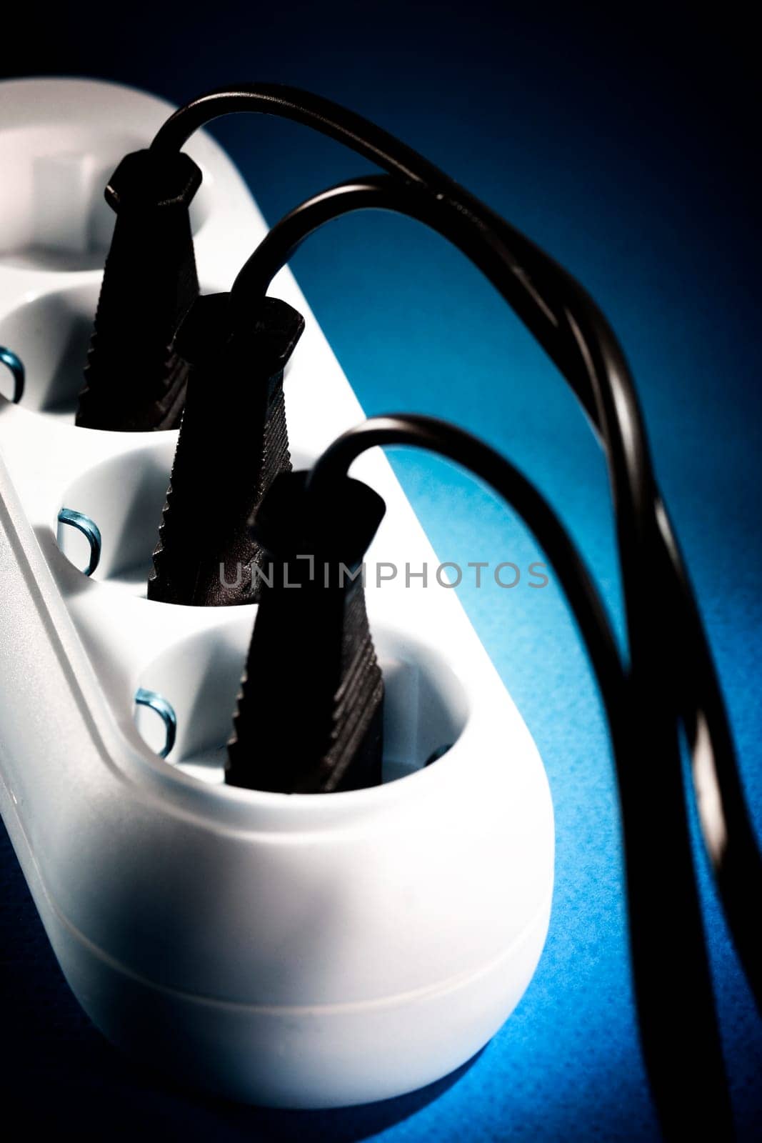 White outlet isolated. Great details.