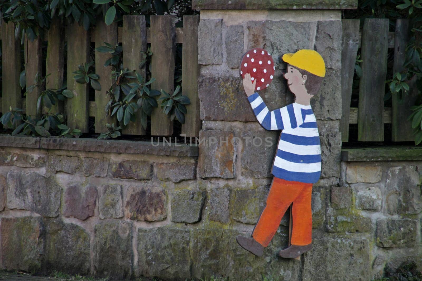 Warning of playing children in Lothe (Lipperland)