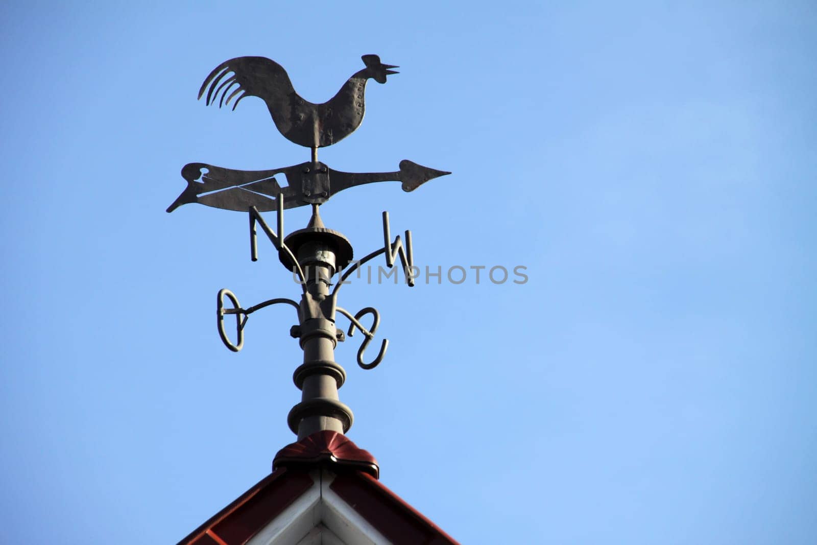 Weather tap on a roof in Lothe