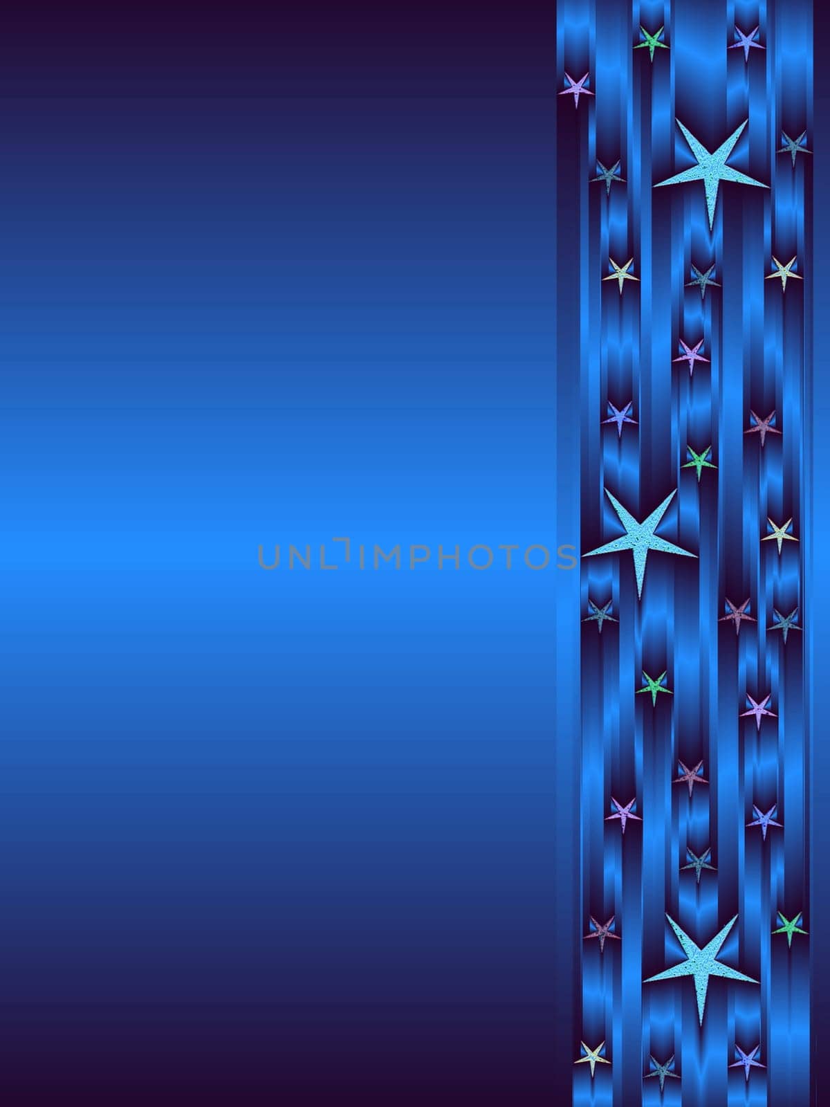 colored background with colored lights and reflex