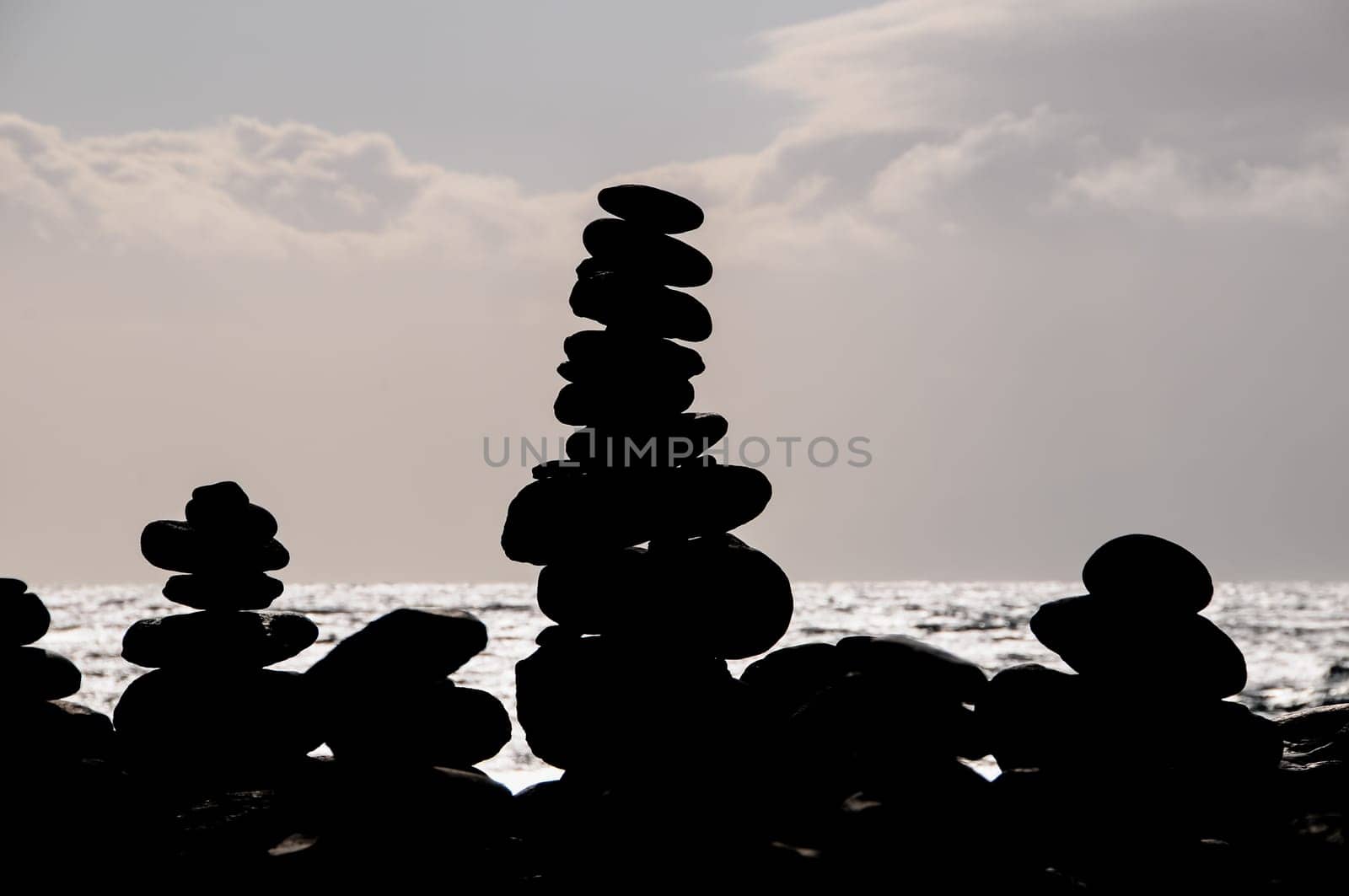 The Buddhist Traditional Stone Pyramids in Tenerife Canary Islands Spain