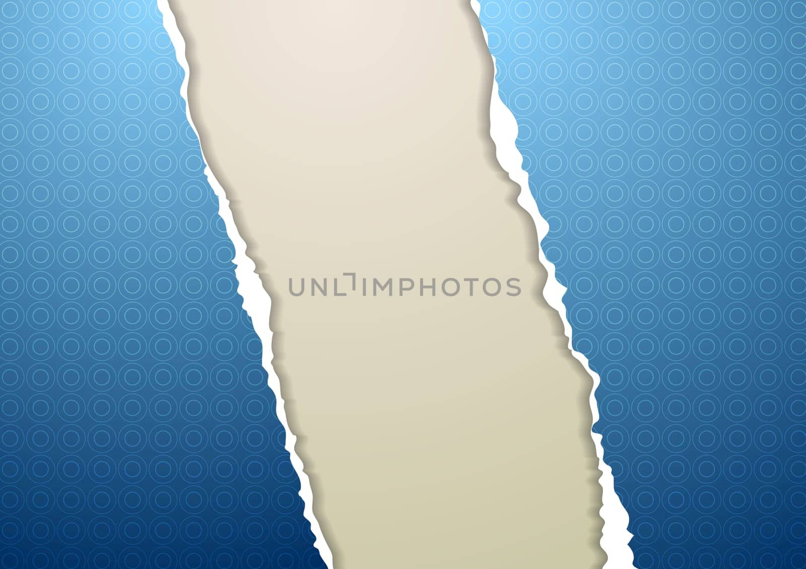 Abstract vector paper background with ragged edge