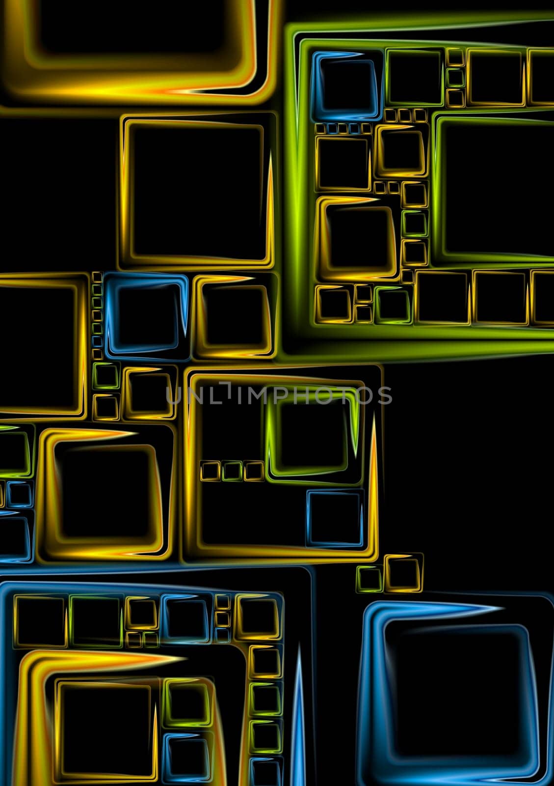 Colourful squares vector pattern