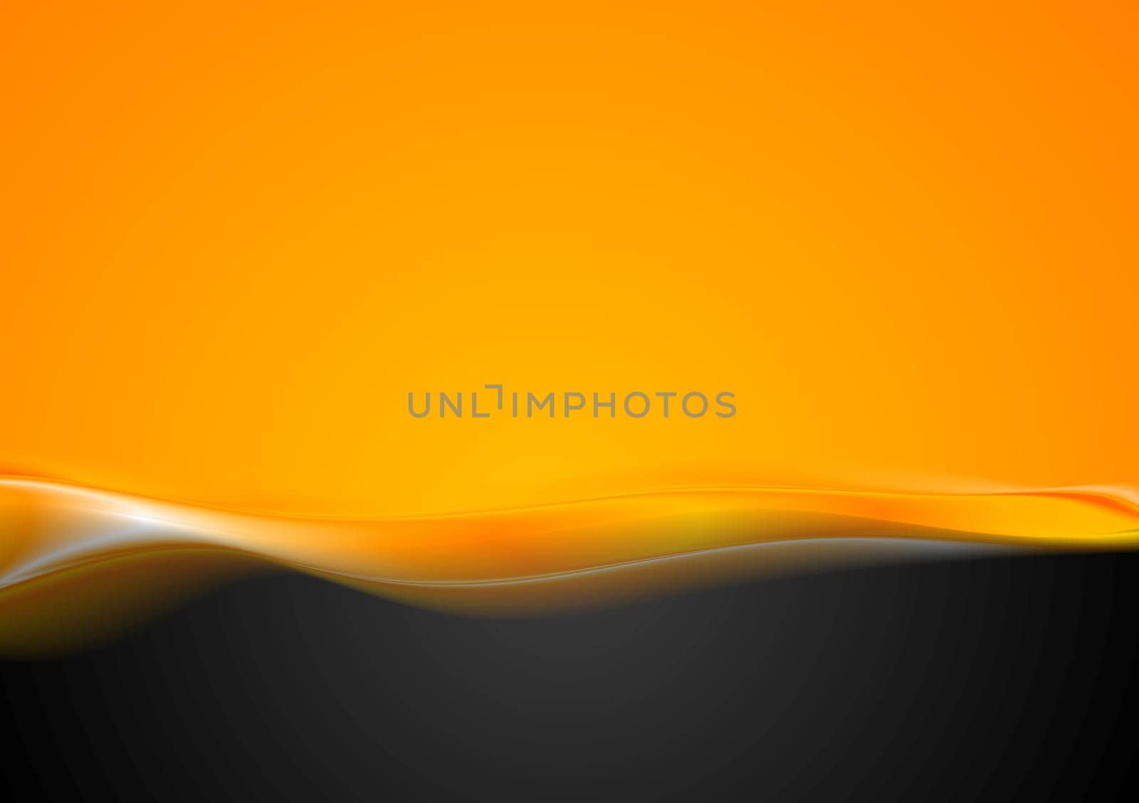 Bright smooth waves abstract vector design