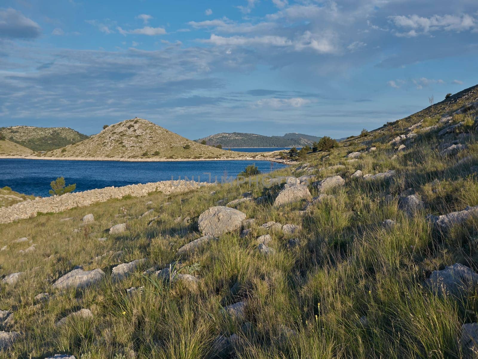Morning light on the island of Katina, Kornat