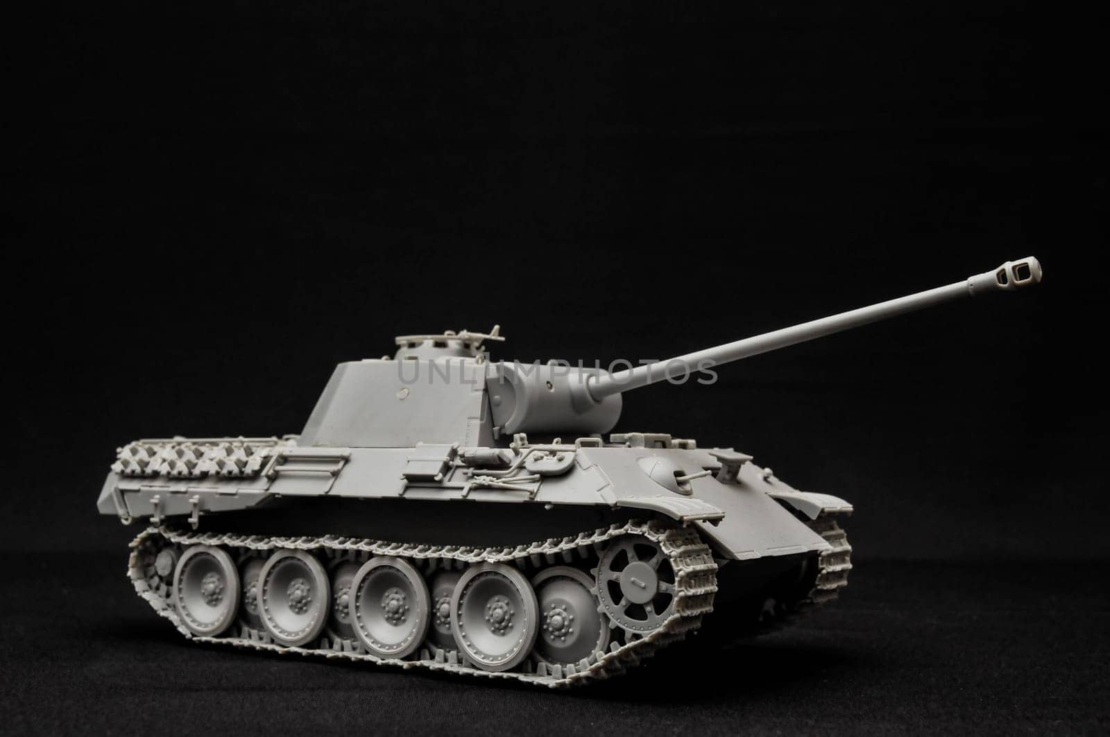 Tank. Track tank from the Second World War. Fighting vehicle.