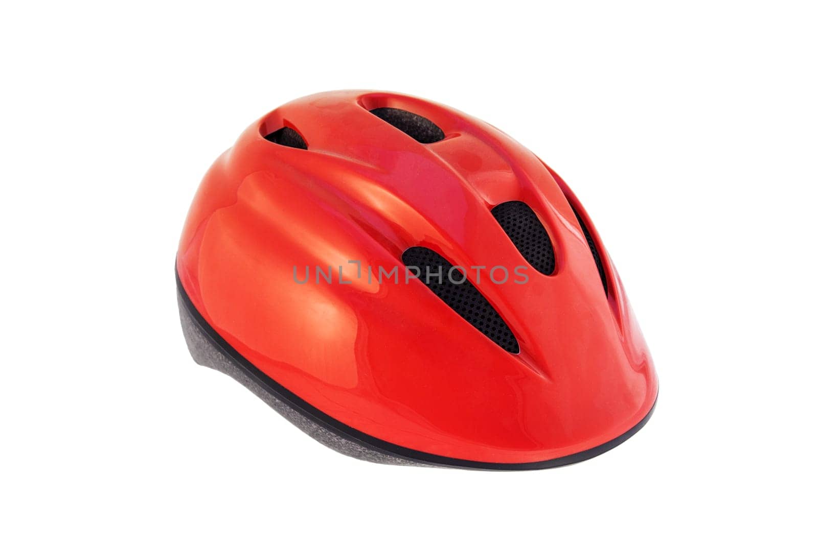 cycling mtb helmet isolated on white background