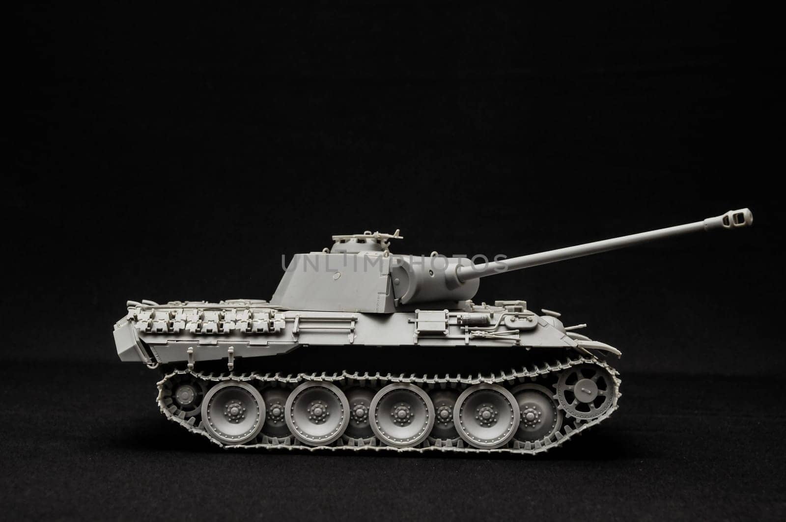 Tank. Track tank from the Second World War. Fighting vehicle.