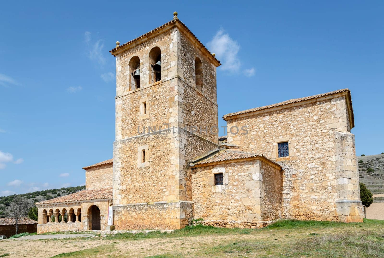 San Miguel Arcangel Church in the Andaluz province of Soria, Spain