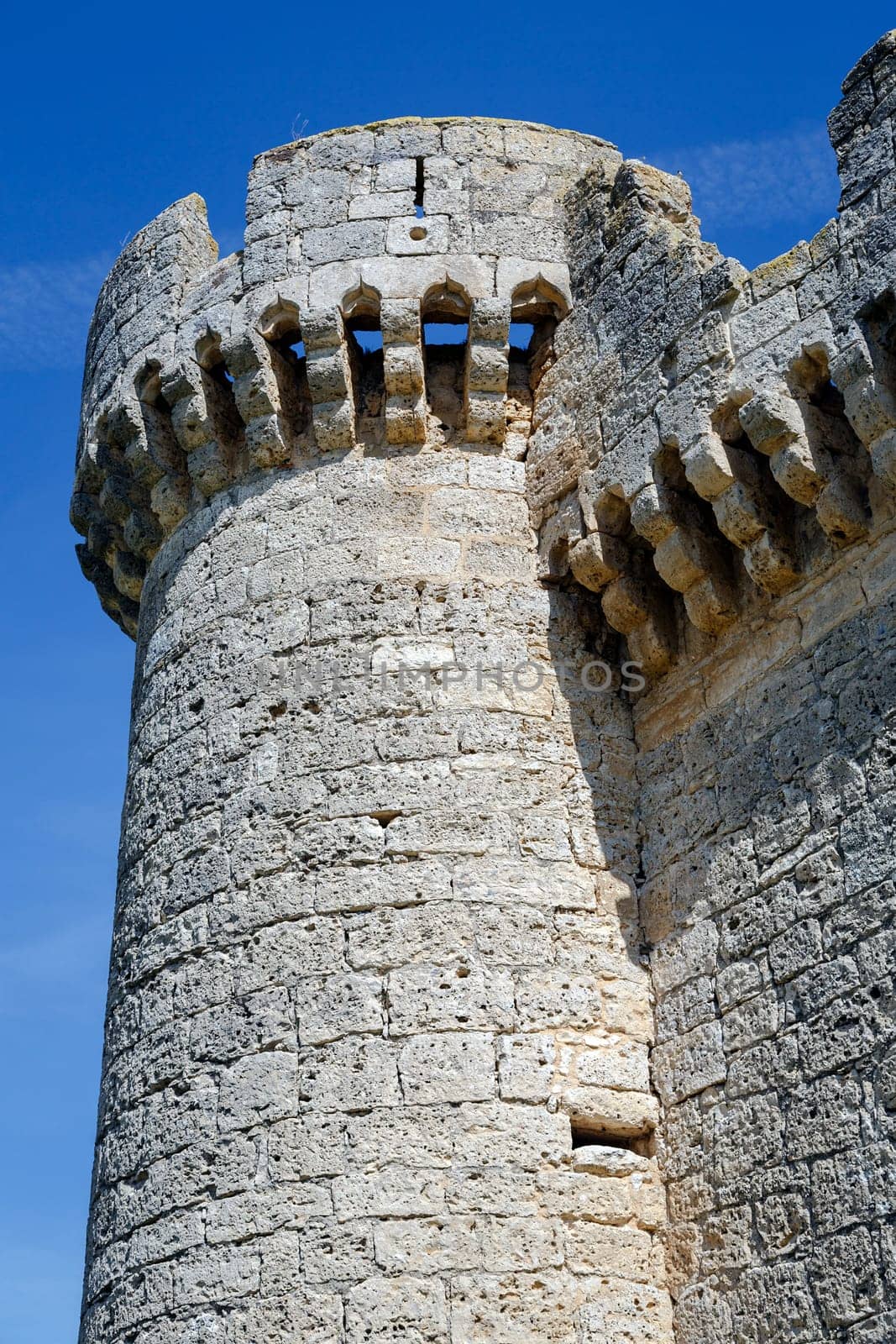 Castle of the Franco de Toledo, Villafuerte of Esgueva, Valladolid Spain