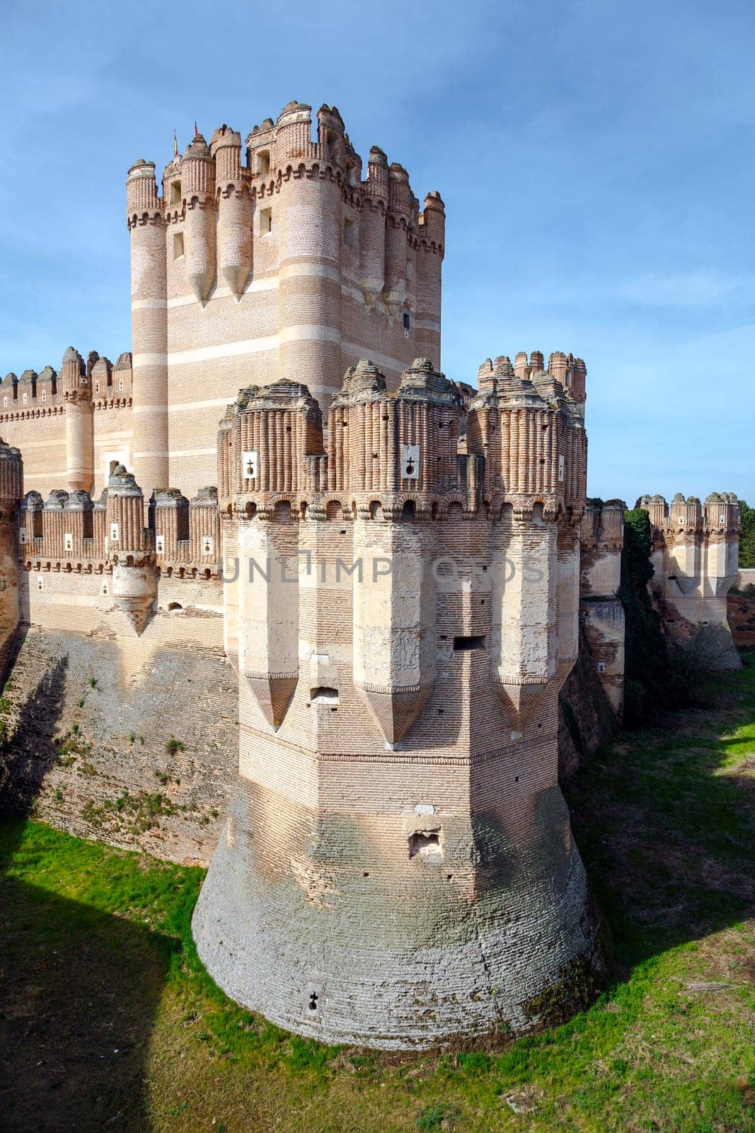 Coca Castle (Castillo de Coca) is a fortification constructed in the 15th century and is located in Coca, in Segovia province, Castilla y Leon, Spain.