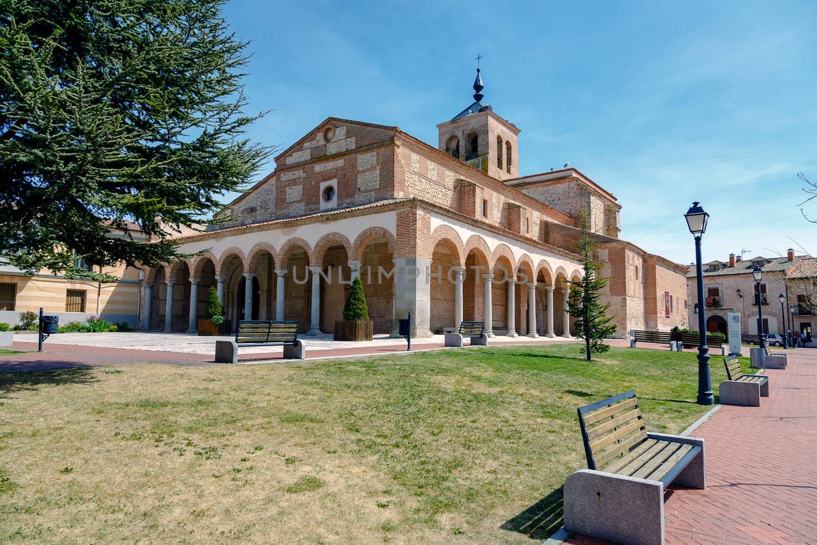 Santa Maria Church in Olmedo, Valladolid, Spain