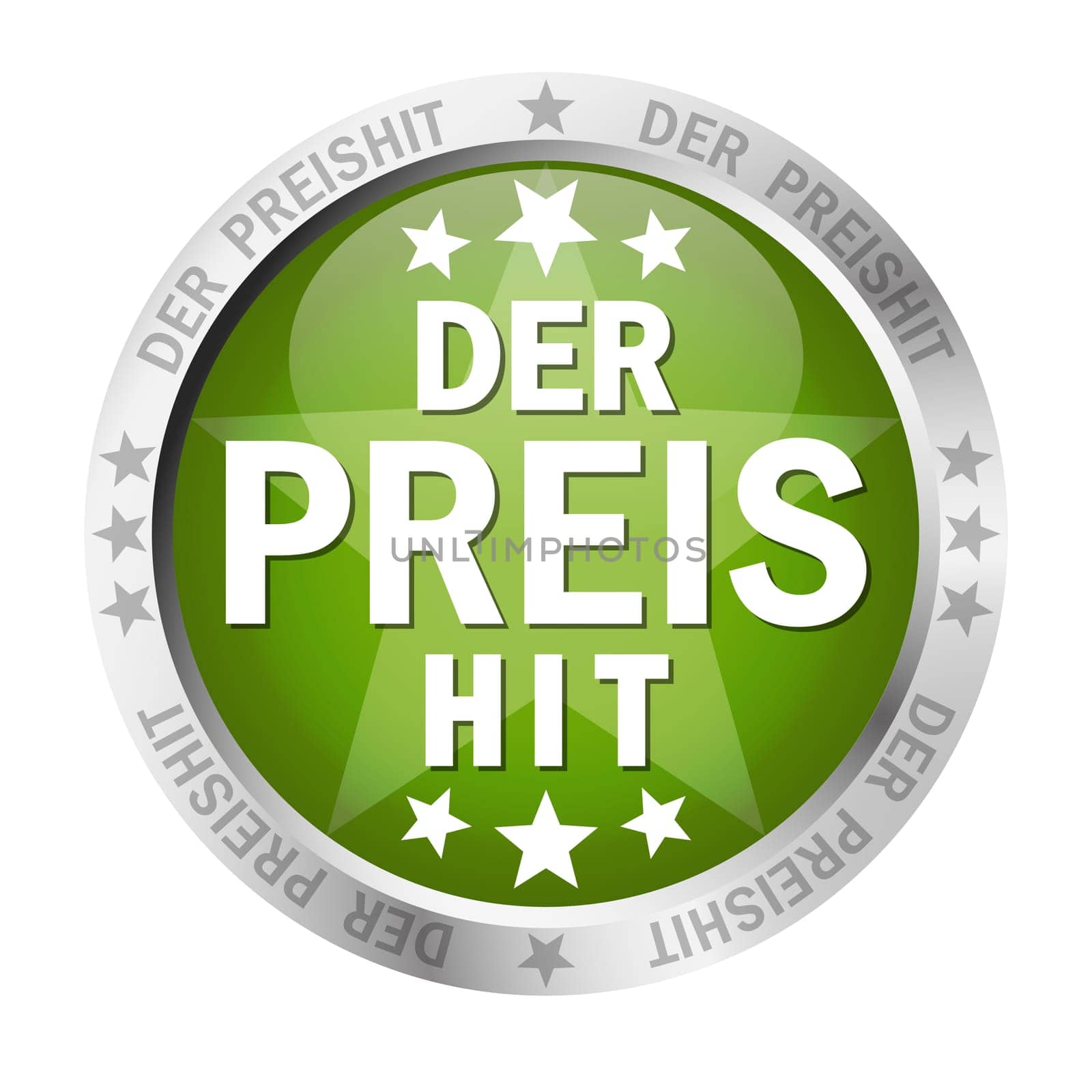 Button " THE PRICE HIT """